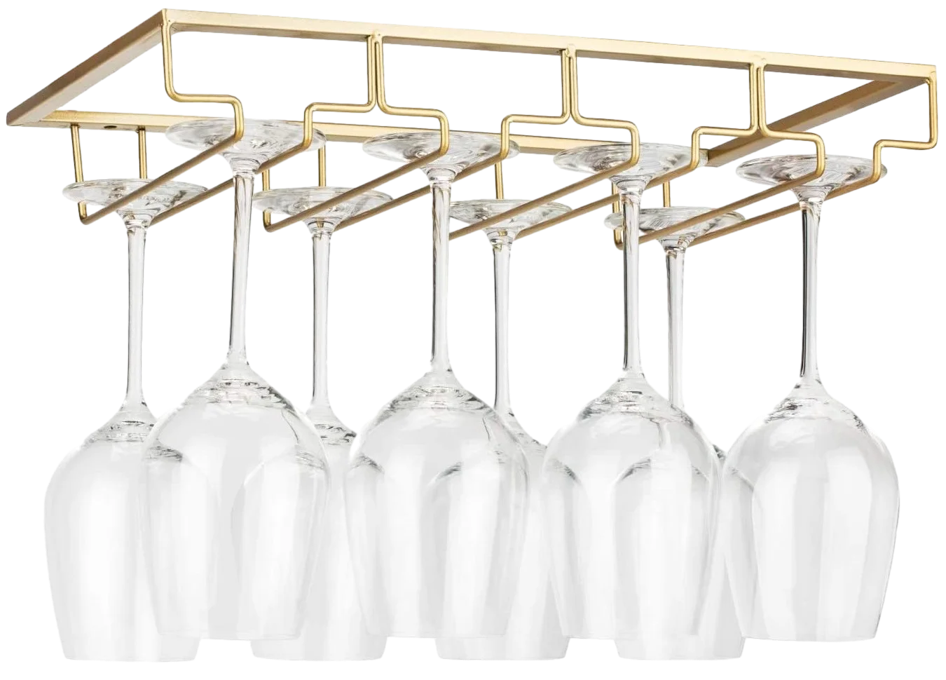 Wine Or Beer - 1PCS Wine Glass Rack Under Cabinet,
