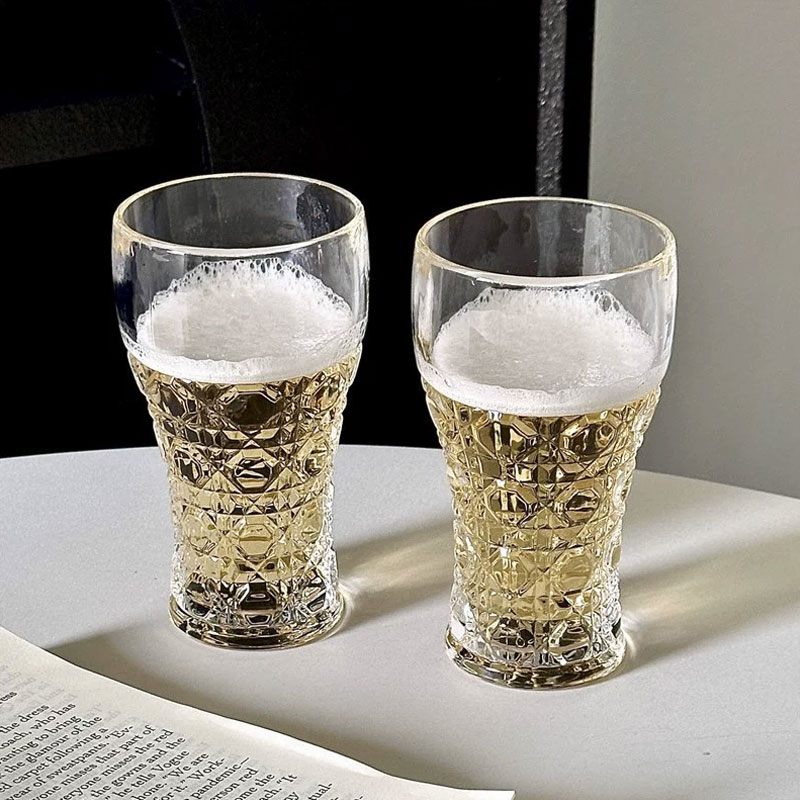 Wine Draft Beer - 300ml/500ml Large-capacity Draft Beer Cups Thickened