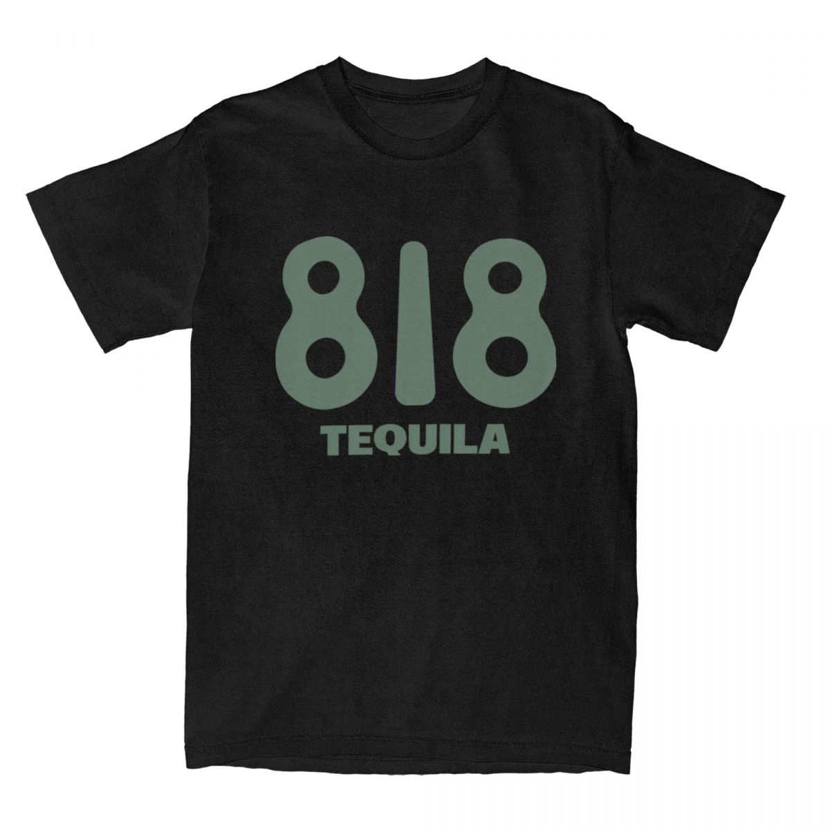 Wine Or Beer - 818 Tequila Green Logo T-Shirt Wine