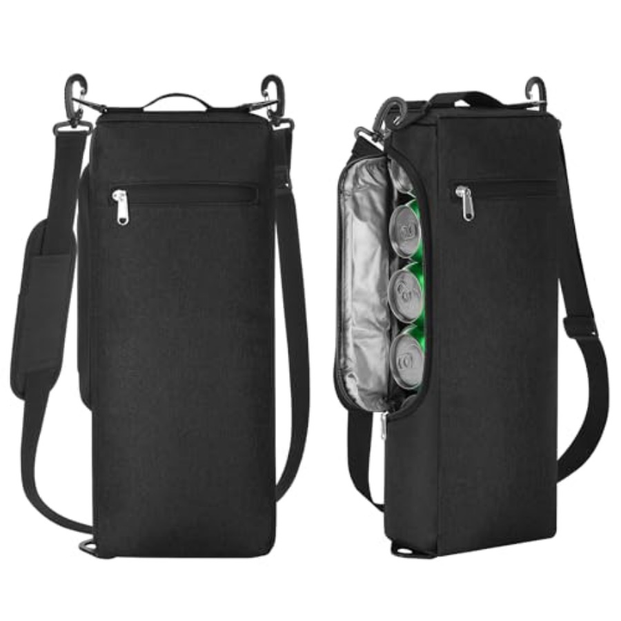 Wine Or Beer - Golf Cooler Bag for Men Women,