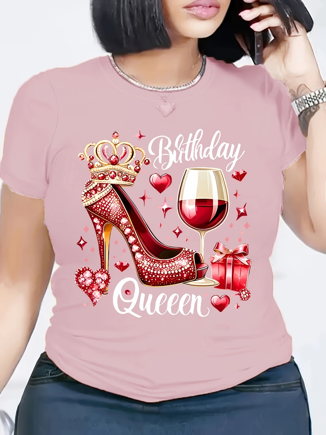 Red Birthday Queen Women's Hig - Wine Or Beer incelemesi ve fiyatı