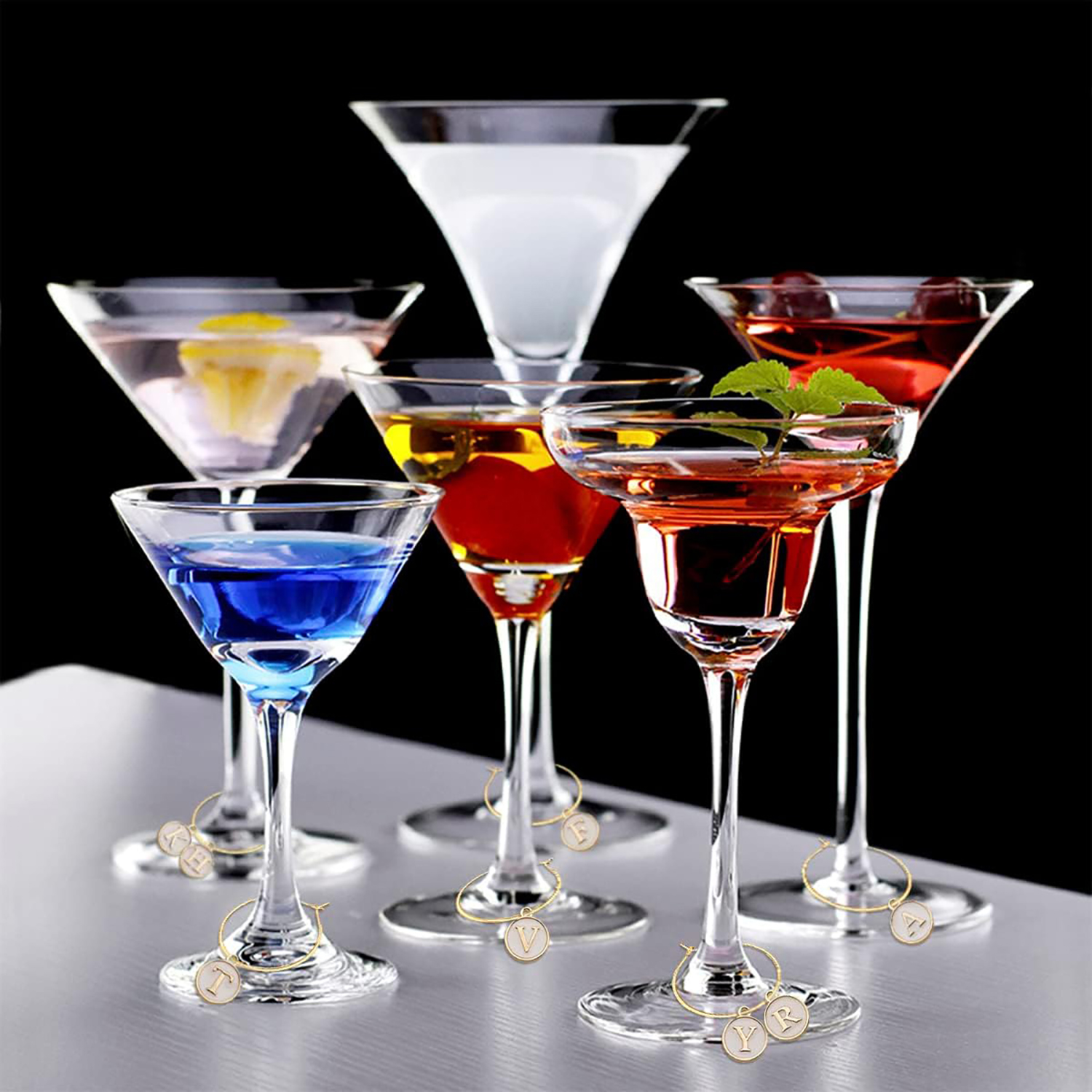 26Pcs Wine Charms for Stem Gla - Wine Or Beer incelemesi ve fiyatı