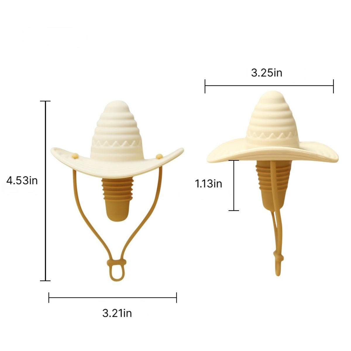 Cowboy Hat Wine Bottle Stopper - Wine Beer Hat incelemesi ve fiyatı