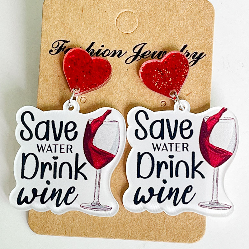 New Christmas Earrings Christm - Wine Beer Hat incelemesi ve fiyatı