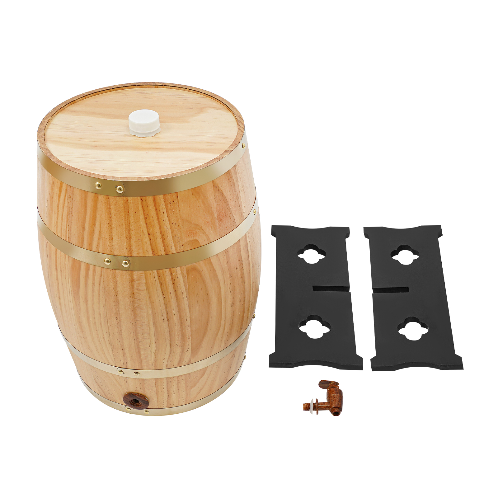 20L/5.28Gal Wood Color Wine Ba - Wine Beer And Cider incelemesi ve fiyatı