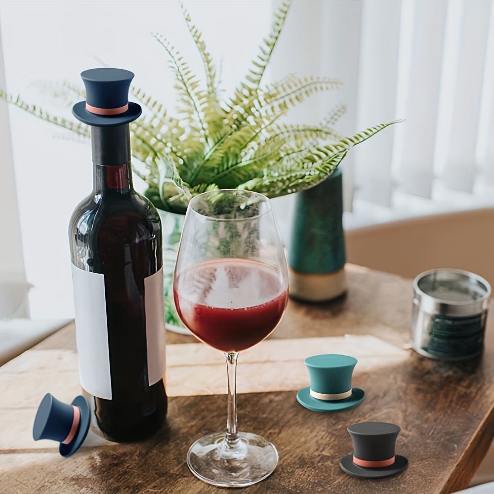 Top Hat Shaped Silicone Wine B - Wine Beer Hat incelemesi ve fiyatı