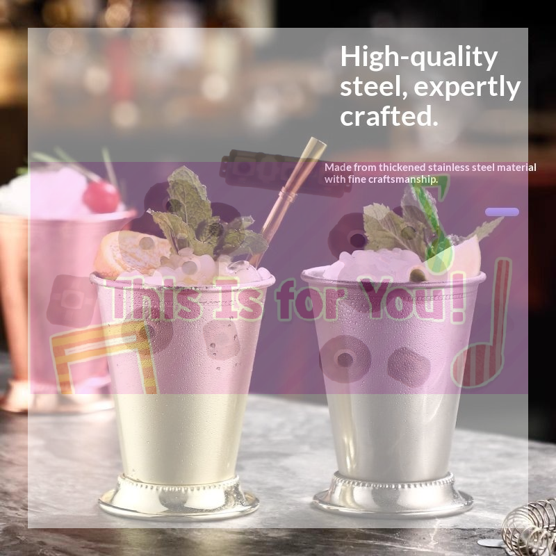 【MA】Stainless Steel Mint Julep - Wine Beer Mixed Drinks incelemesi ve fiyatı