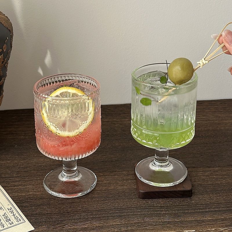4pcs Set Vintage Embossed Mixe - Wine Beer Mixed Drinks incelemesi ve fiyatı