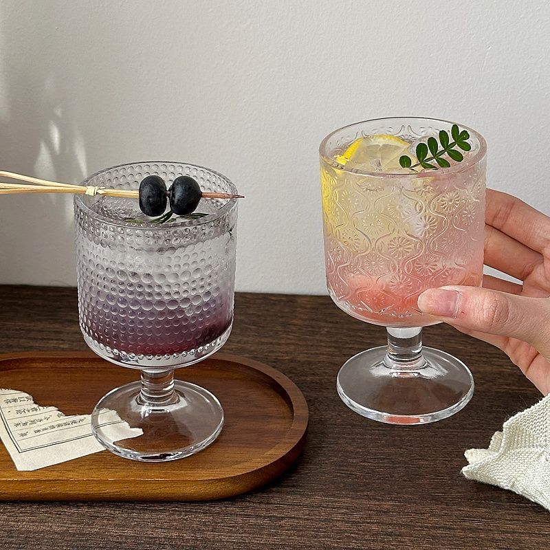4pcs Set Vintage Embossed Mixe - Wine Beer Mixed Drinks incelemesi ve fiyatı