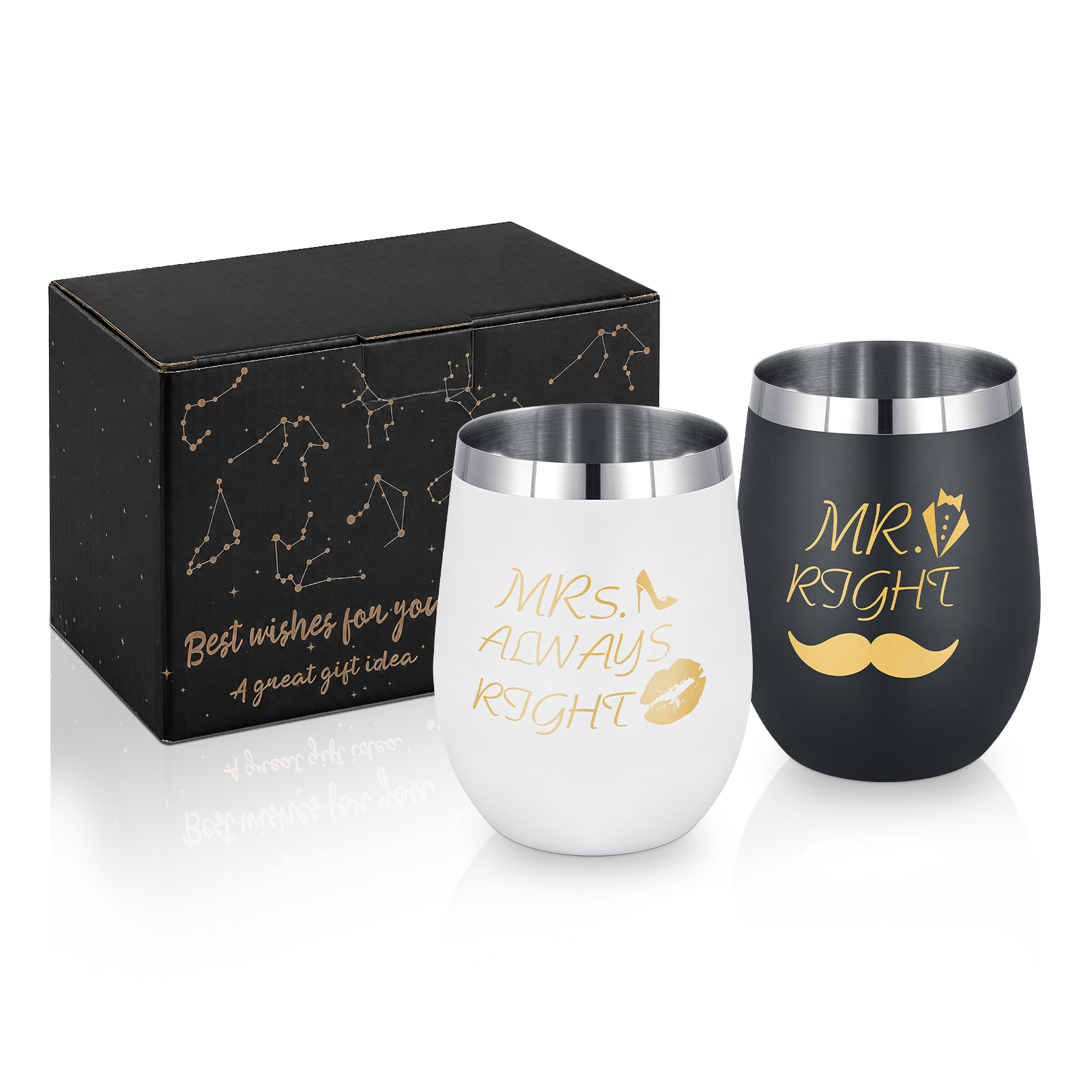 Stainless Steel Gift Box Mug - - Wine Beer Mixed Drinks incelemesi ve fiyatı