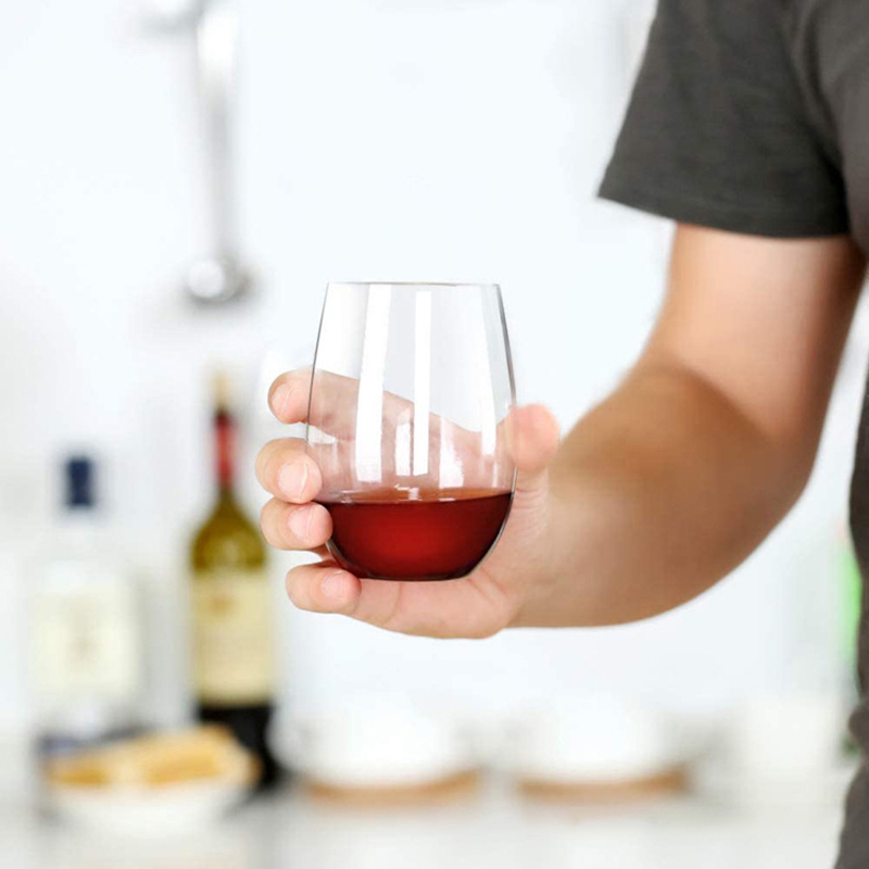 2/4Pcs Shatterproof Plastic Wi - Wine Or Beer incelemesi ve fiyatı