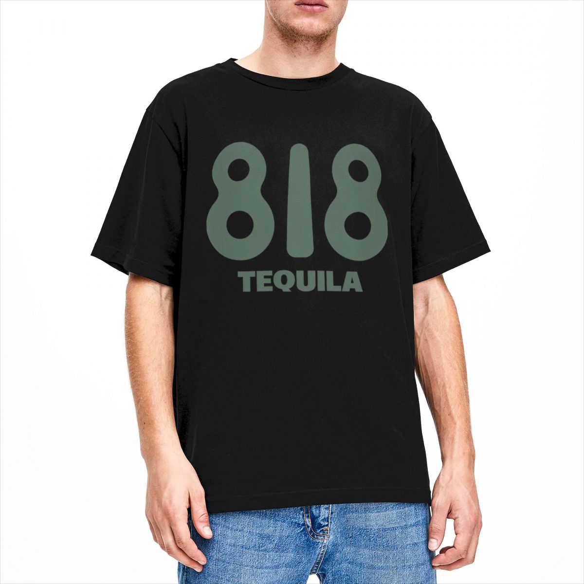 818 Tequila Green Logo T-Shirt - Wine Or Beer incelemesi ve fiyatı