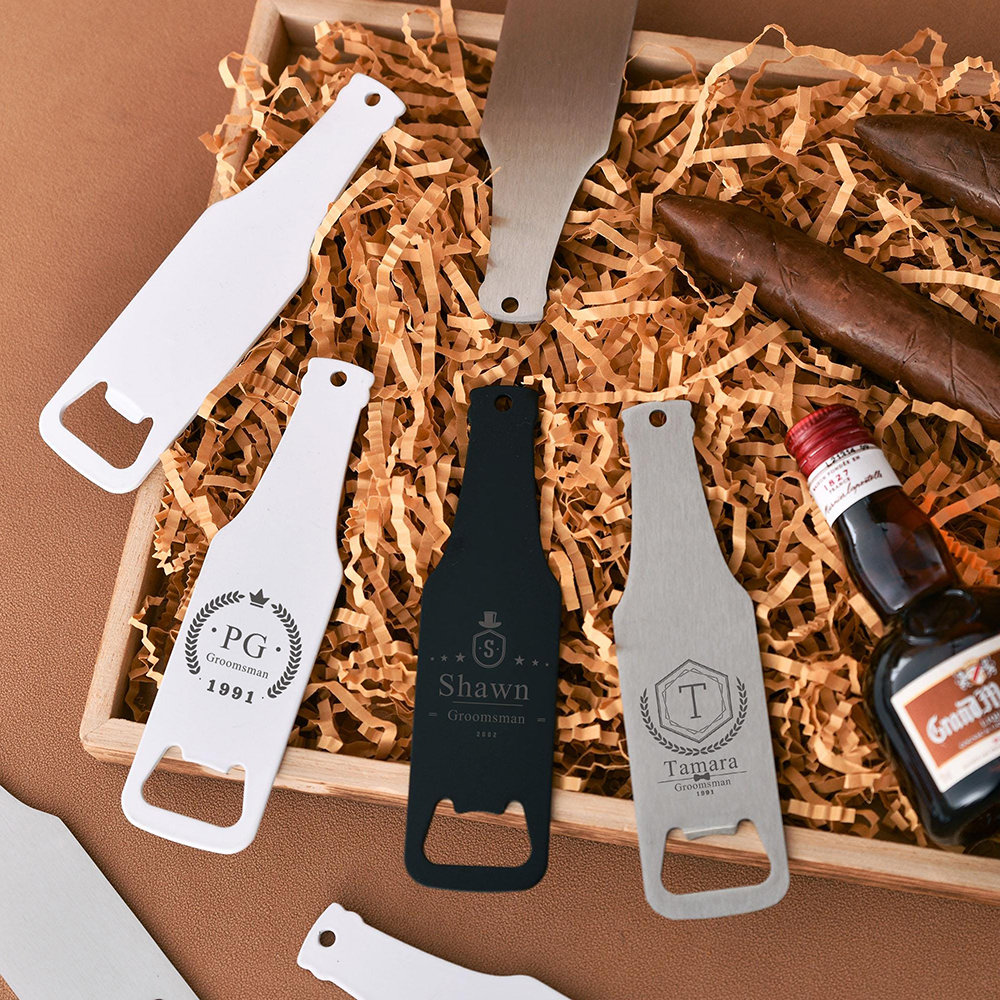 Custom Wedding Stainless Steel - Wine With Beer Name incelemesi ve fiyatı