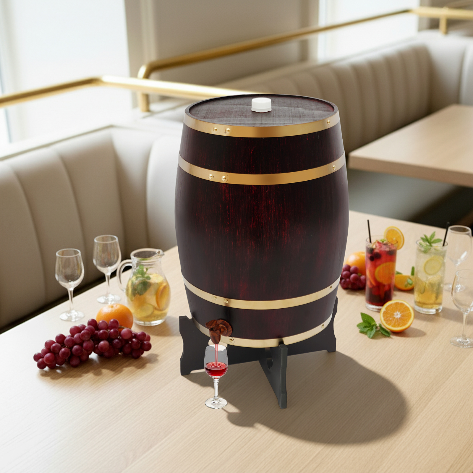 20/30L Wine Barrel Wood Wine B - Wine Beer And Cider incelemesi ve fiyatı