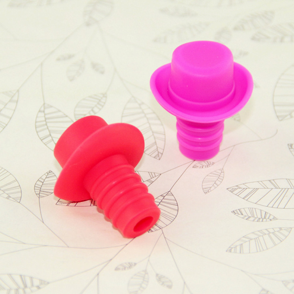 5Pcs Silicone Wine Bottle Stop - Wine Beer Hat incelemesi ve fiyatı