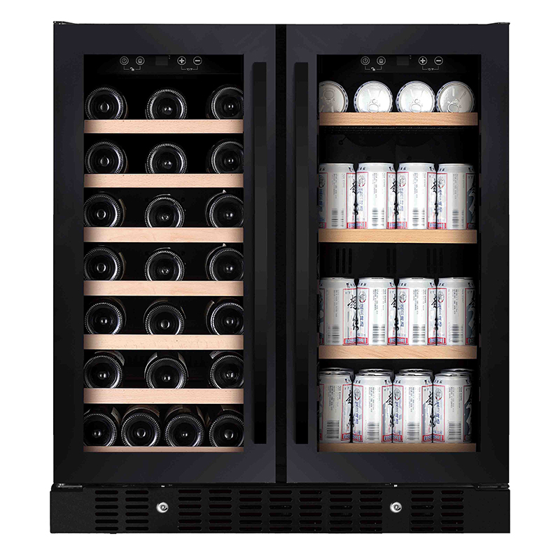 176L Glass Door Drink Fridge U - Wine Beer Cooler Direct incelemesi ve fiyatı