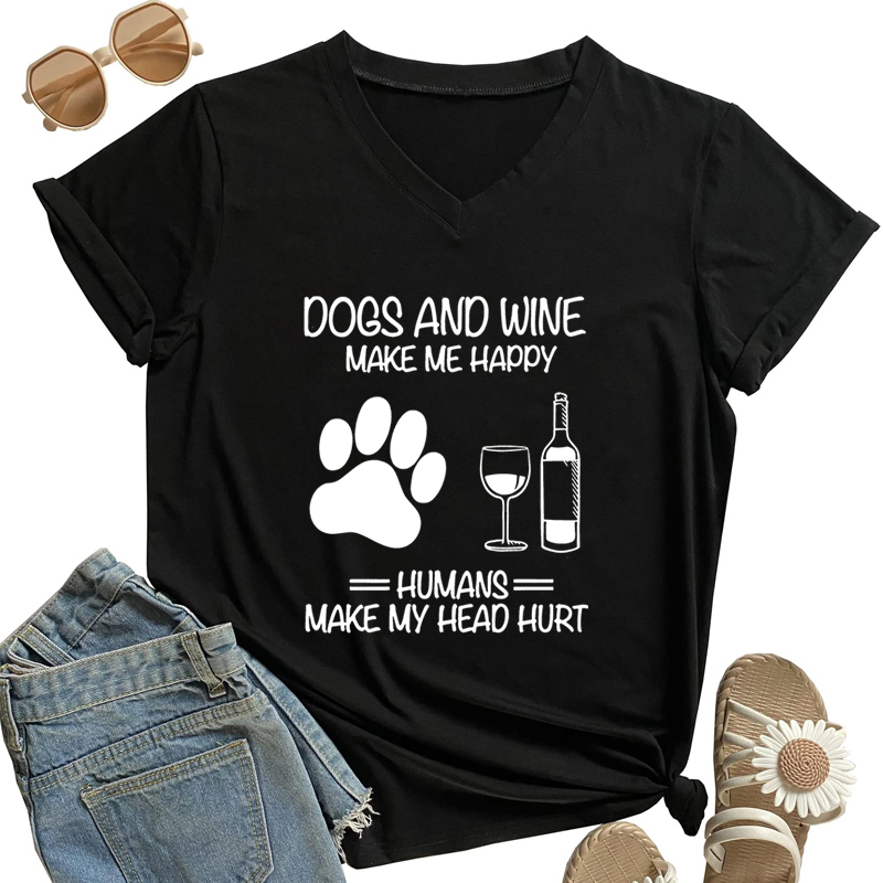 Dogs and Wine Make Me Happy Pr - Wine Or Beer incelemesi ve fiyatı