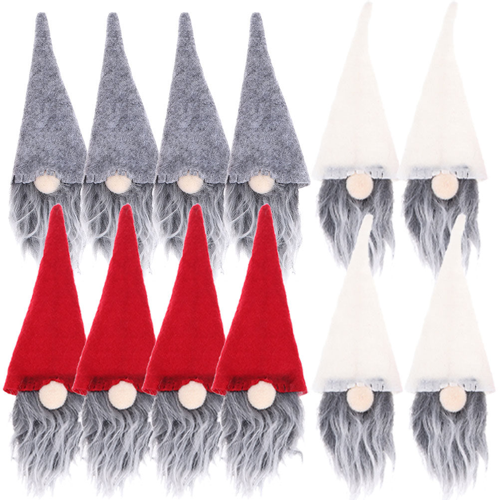 12Pcs Christmas Wine Bottle Co - Wine Beer Hat incelemesi ve fiyatı