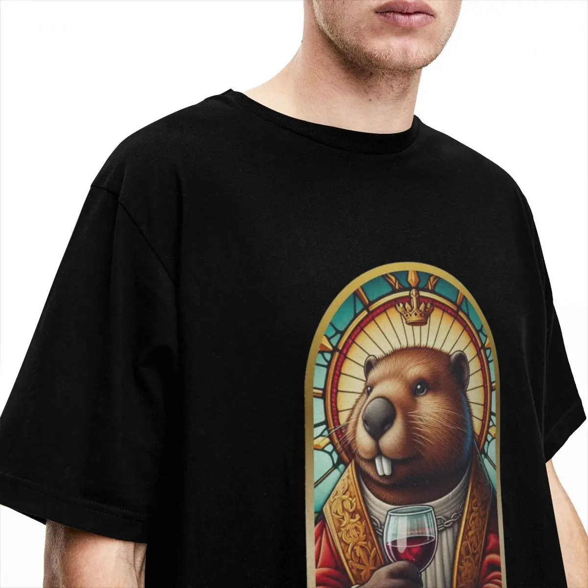 Saint Beaver Wine Drinking Pol - Wine Or Beer incelemesi ve fiyatı