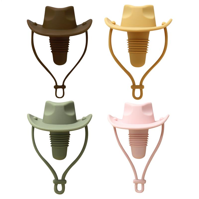 Silicone Cowboy Hat Wine Cork  - Wine Beer Hat incelemesi ve fiyatı