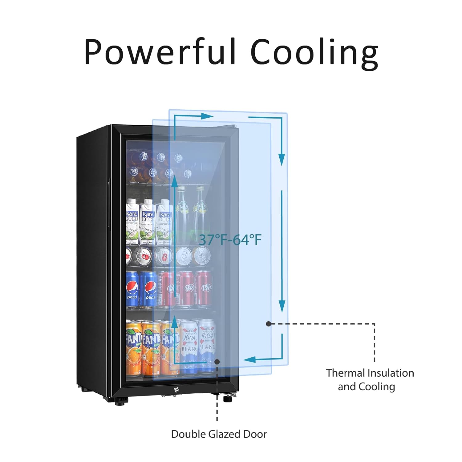 Beverage Refrigerator, 3.2 Cu. - Wine Or Beer incelemesi ve fiyatı
