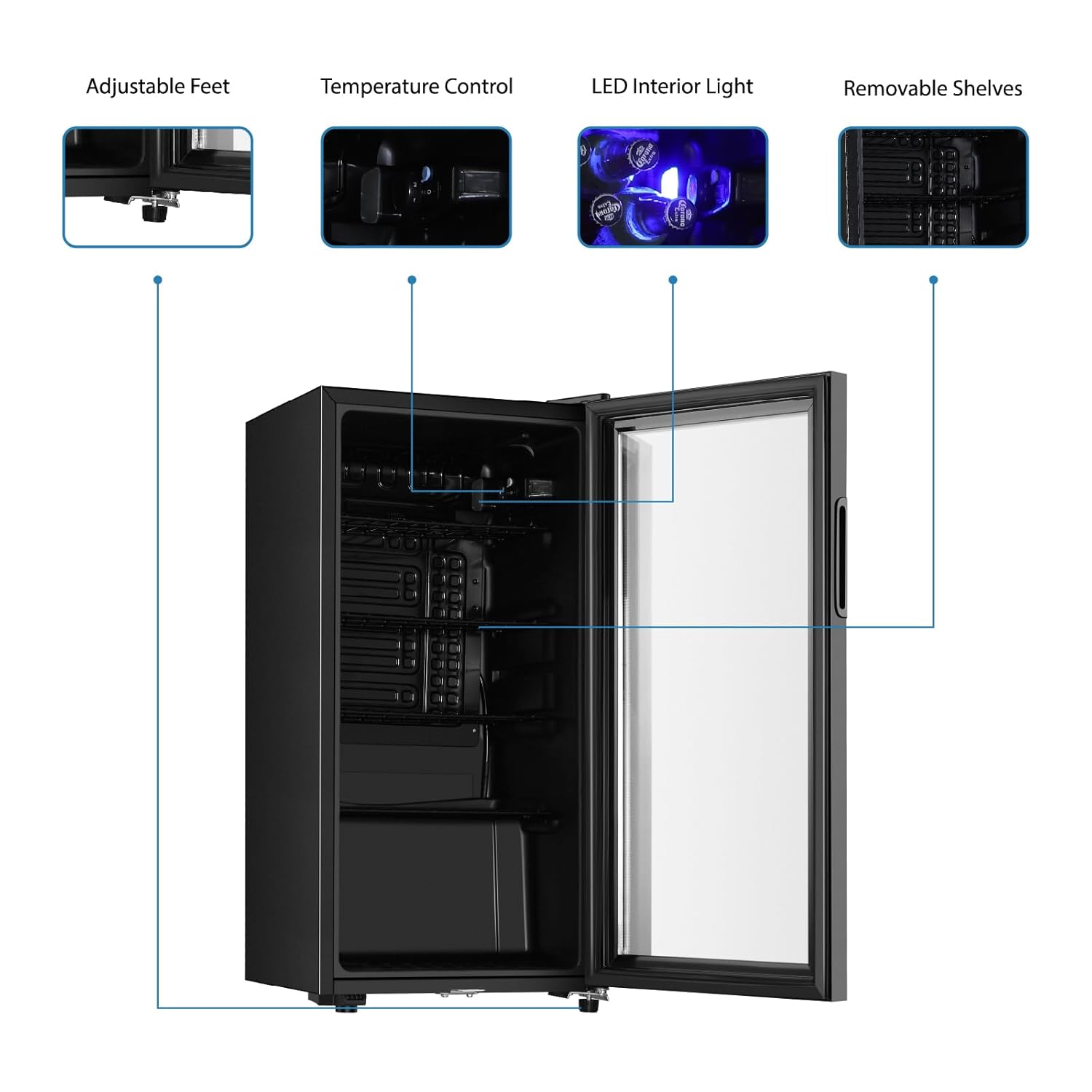 Beverage Refrigerator, 3.2 Cu. - Wine Or Beer incelemesi ve fiyatı