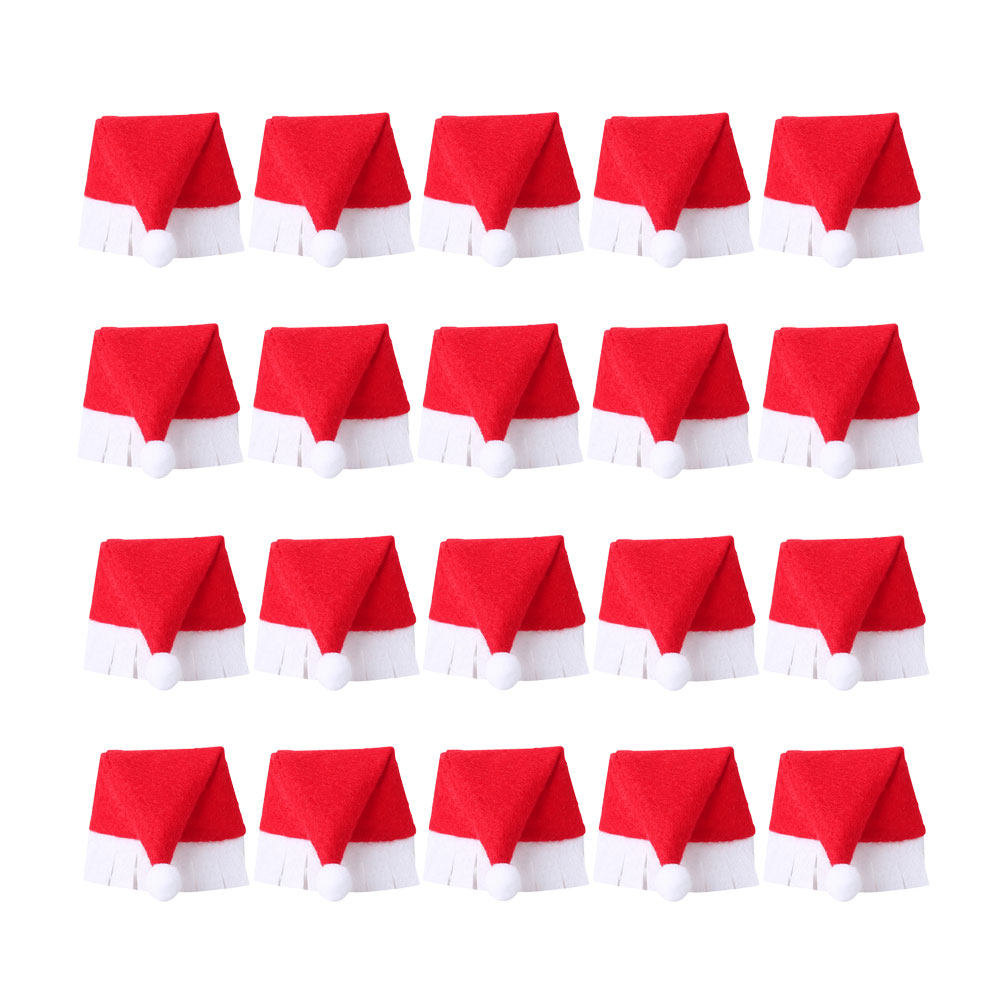 20Pcs Santa Hat Christmas Wine - Wine Beer Hat incelemesi ve fiyatı