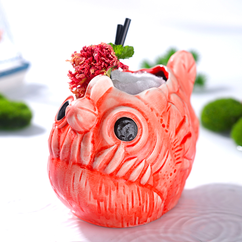 Cute Lantern Fish Cocktail Gla - Wine Or Beer incelemesi ve fiyatı