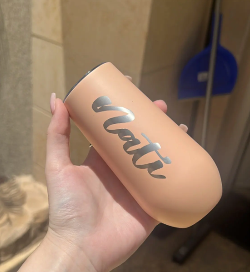 custom wedding name 6oz Stainl - Wine With Beer Name incelemesi ve fiyatı