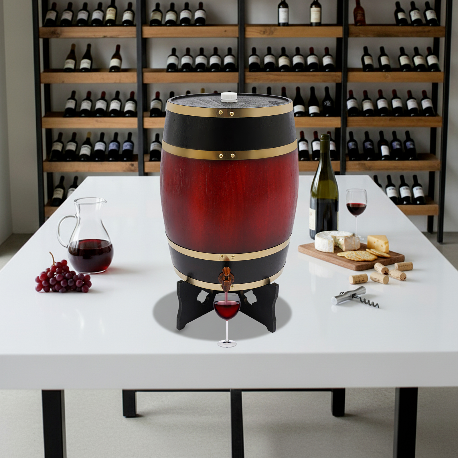 30L/7.93Gal Wine Red Wine Barr - Wine Beer And Cider incelemesi ve fiyatı